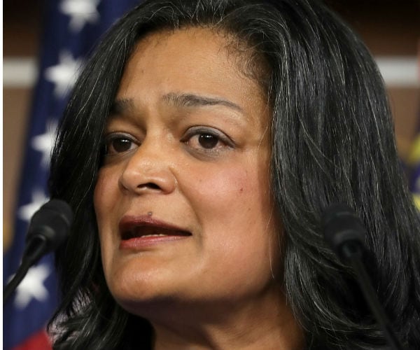 Rep. Jayapal Spars With Barr: 'I'm Starting to Lose My Temper'