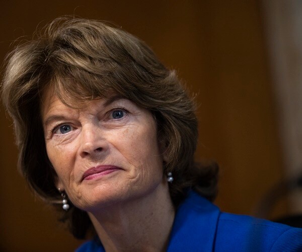 lisa murkowski speaks at a hearing