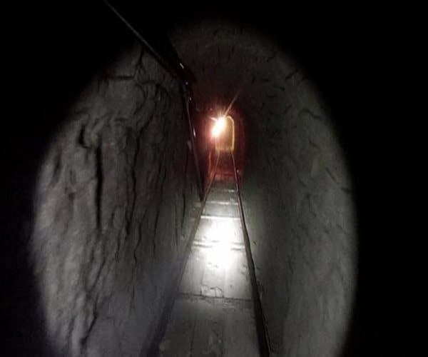 Major Drug Tunnel with Railway Found on US-Mexico Border