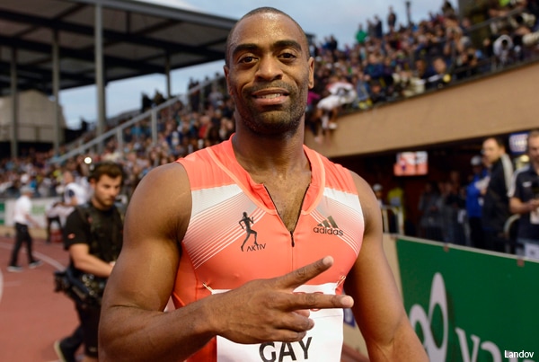 Tyson Gay Suspended for Doping, Returns Sprinting Silver Medal