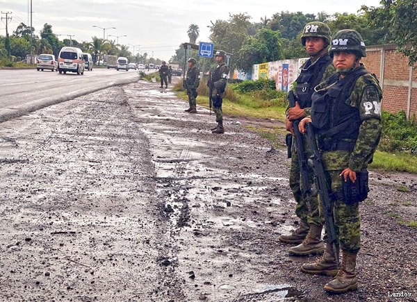 Mexican Troops:  Port of Lazaro Cardenas Now Controlled by Military