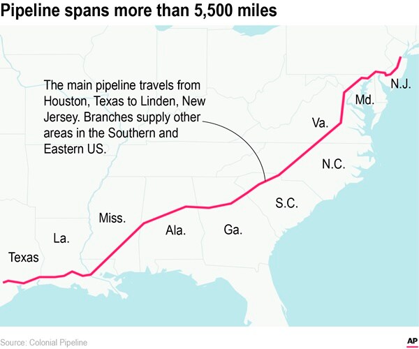 Pipeline Hack May Push US Pump Prices to $3 Ahead of Holiday