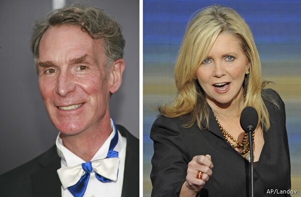 Bill Nye, Rep. Marsha Blackburn Scuffle Over Climate Change (Video)