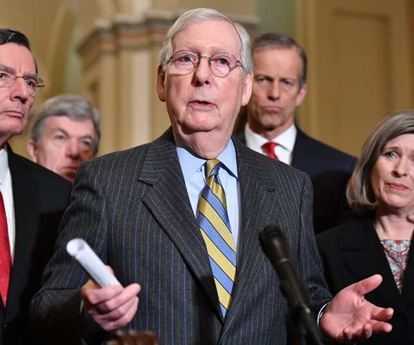 McConnell: Trump Impeachment Opening Arguments Likely Tuesday