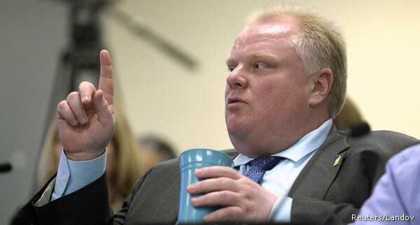 Toronto 'Crack Mayor' Ford: Women Want Cash for Christmas