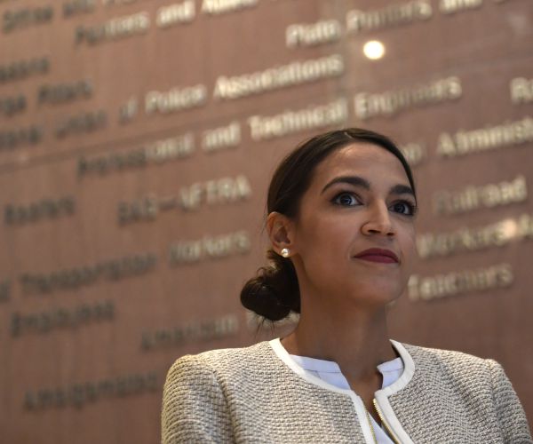 alexandria ocasio-cortez continues to speak up against donald trump.