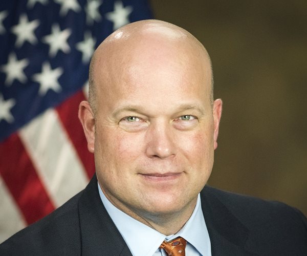 DOJ Legal Opinion Backs Whitaker's Naming as Acting AG