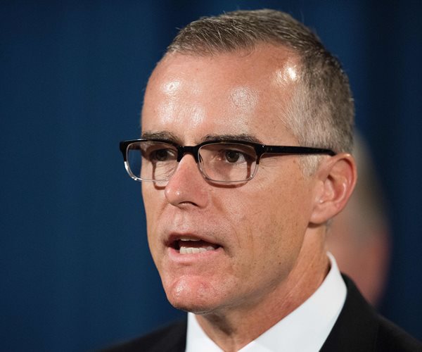 WH: Trump Had Nothing to Do With McCabe's Departure From FBI