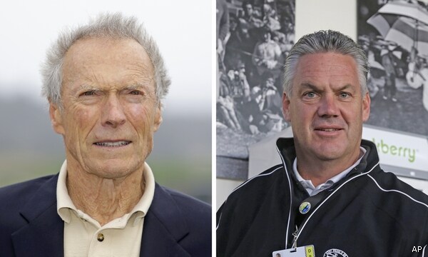 Clint Eastwood Saves Choking Official at Pro-Am Golf Tournament