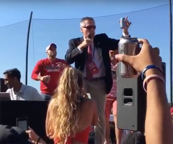 Pat Hobbs, Rutgers Athletic Director, Apologizes for Drinking Beer