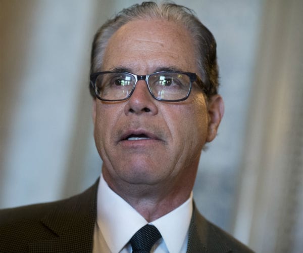 sen mike braun is shown