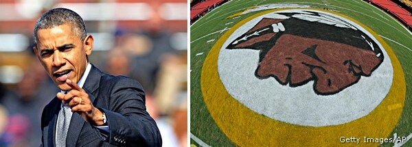 Obama: Redskins Should Change Name, Native Americans Say Thanks