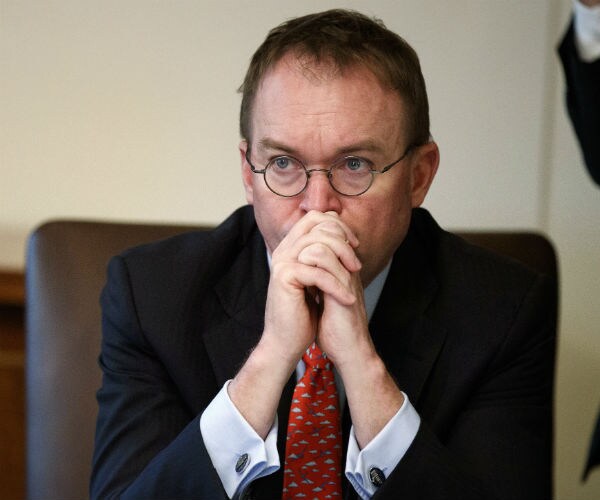 white house chief of staff mick mulvaney listens during a cabinet meeting at the white house