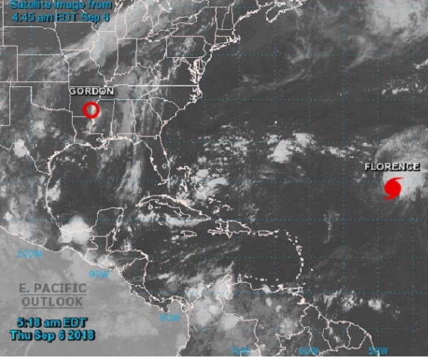 Hurricane Florence Bermuda-Bound as Category 3 Monster