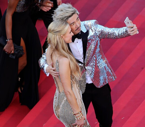 Paris Hilton's Cannes Selfie a 'Grotesque' Rule Breaker