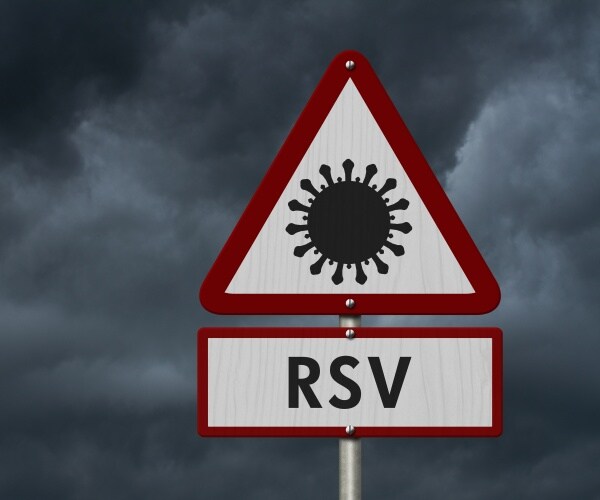 highway warning sign "RSV"