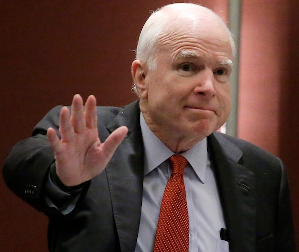 John McCain: Sanctions 'Overdue' But 'Small Price' for 'Brazen Attack on Democracy'