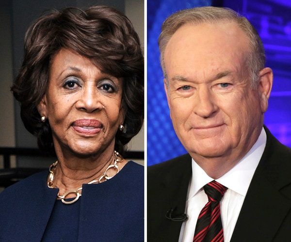 Bill O'Reilly's Maxine Waters Wig Comment Brings Him Grief