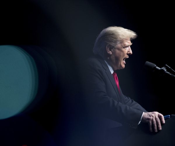 president donald trump speaks at the a farmers convention in indianapolis. 
