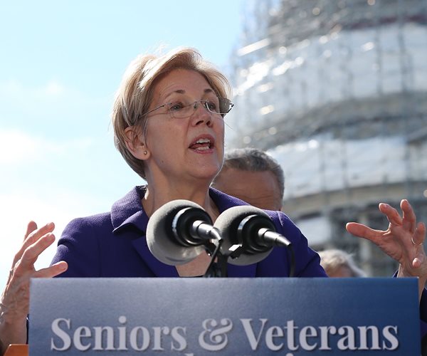 Warren Unleashes Twitter Storm on Trump