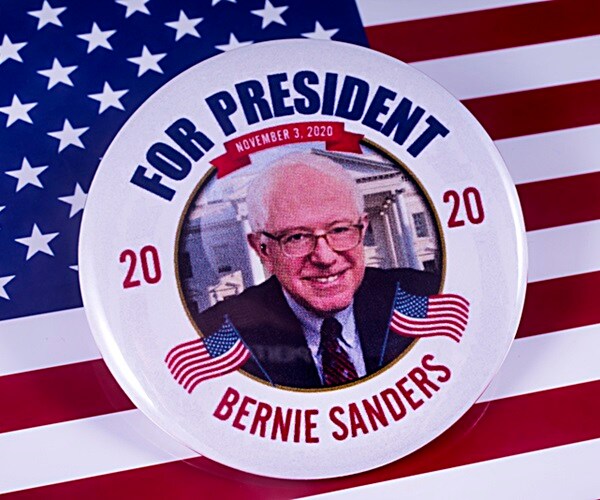 bernie sanders for president campaign sign