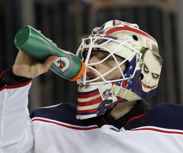 Blue Jackets' Matiss Kivlenieks Honored Before Stanley Cup Game 4