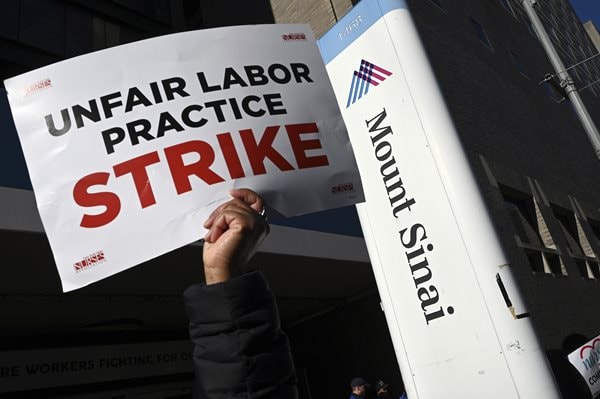 Nurses Go on Strike at 2 Big New York City Hospitals