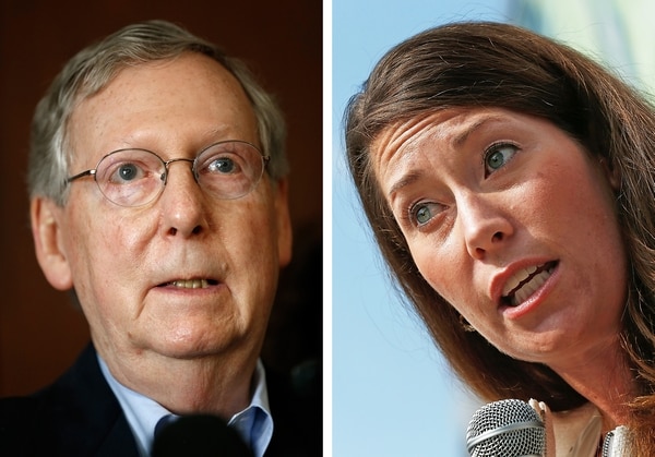 McConnell Trails Lundergan Grimes by Two Points