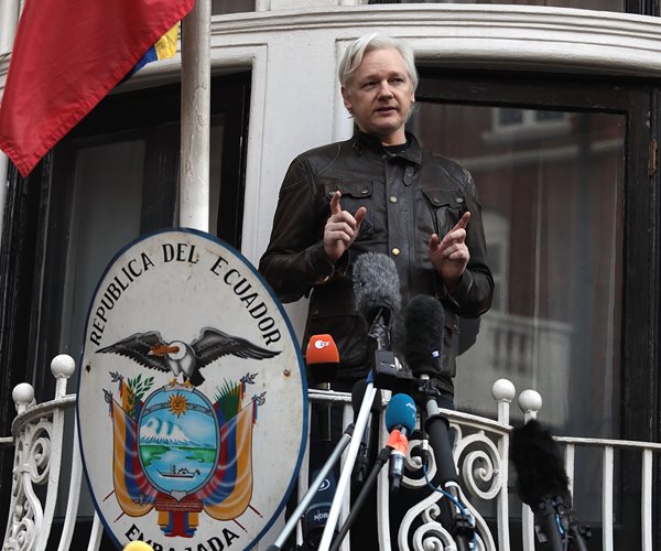 WikiLeaks Founder Assange Arrested at Ecuador Embassy in London