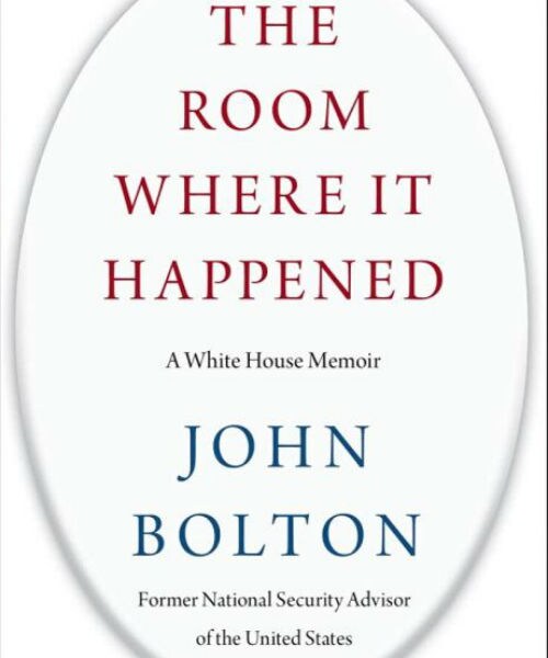 the book jacket to former national security adviser john bolton's book is shown