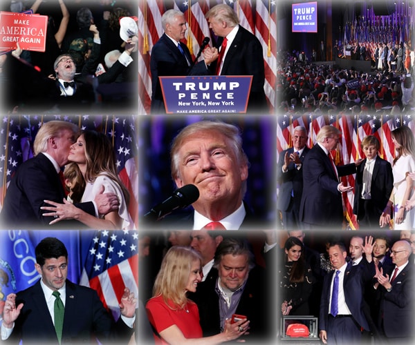 11 Celebratory Donald Trump Images From His Historic Upset Victory