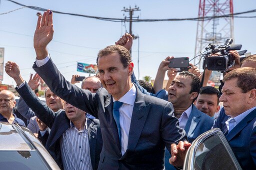 Syrian President Bashar Assad Arrives in China on First Visit since the Beginning of war in Syria