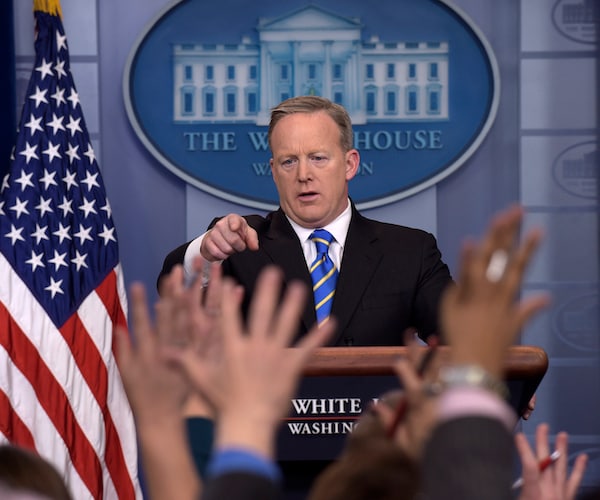 Spicer: Trump Went 'Out of His Way' to Recognize Holocaust