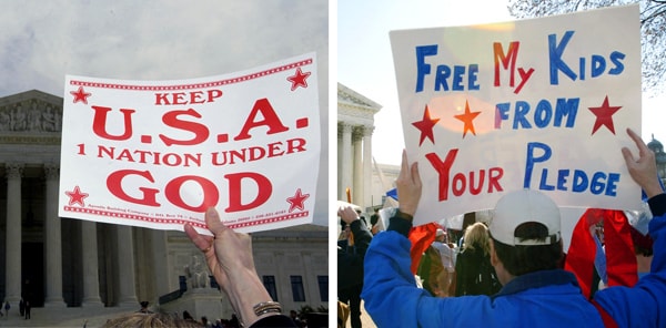 'One Nation Under God': 5 Key Pledge Of Allegiance Court Cases