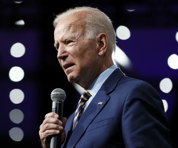 democratic presidential candidate former vice president joe biden speaks at the presidential gun sense forum in iowa