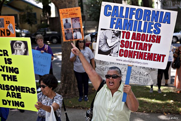 Gloria Steinem, Jay Leno Protest Solitary Confinement in California