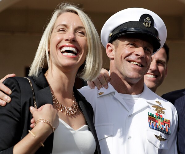 Navy Special Operations Chief Edward Gallagher and his wife Andrea