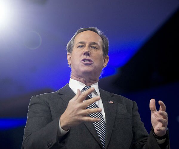 Santorum: GOP Leaders Out of Step With 'Blue-Collar' Party 