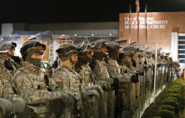 National Guard Called Ferguson Protesters 'Enemy Forces'