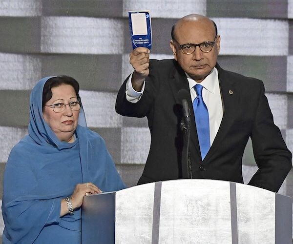 Gold Star Khans Rip Trump Again for 'Selfish, Divisive Actions'