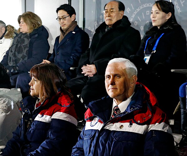 VP Pence Skips Olympics Dinner With SKorea President