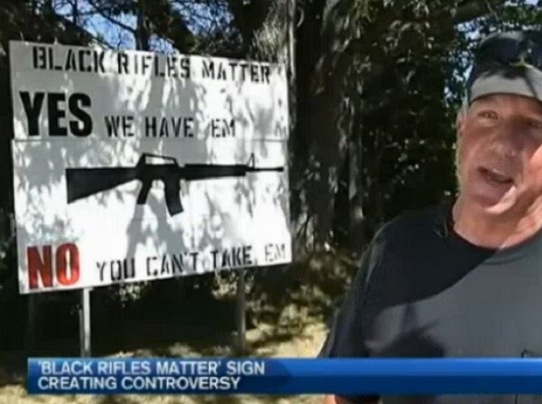 'Black Rifles Matter' Yard Sign Rattles Tourists in Maine