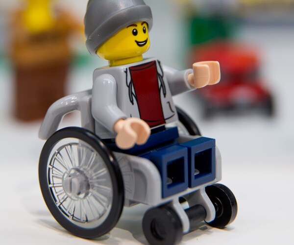 Wheelchair Lego Mini-Figure Rolled Out by Danish Toymaker