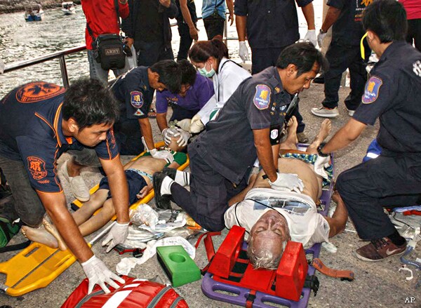 Pattaya Ferry Tips Over Off Thailand, Killing 6 Passengers 