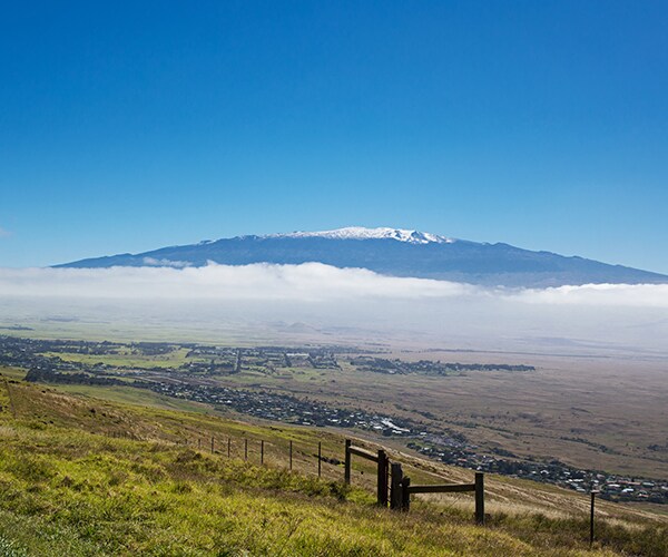 Hawaii Snow: Early Inches Fall on Mauna Kea Volcano