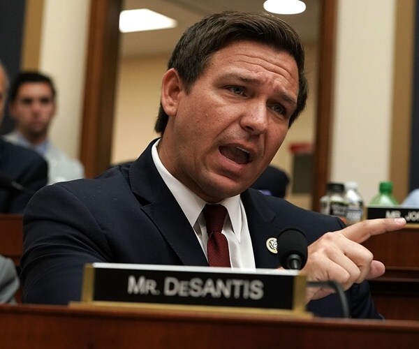 ron desantis during a congressional hearing