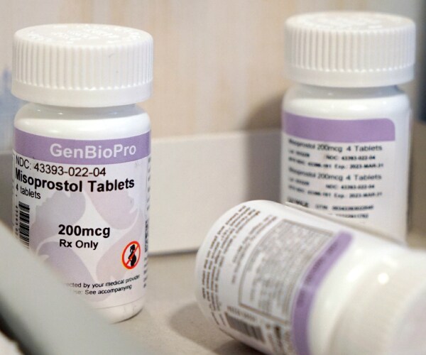 three bottles of misoprostol