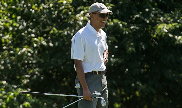 Obama Regrets Golfing after Foley Death