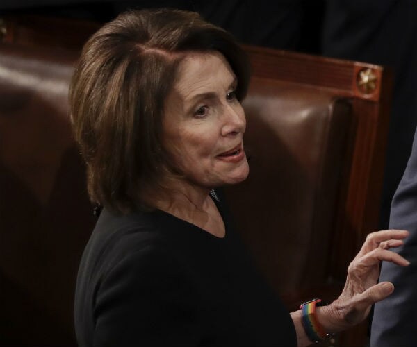 Nancy Pelosi Stone-Faced at Trump's Call for Unity