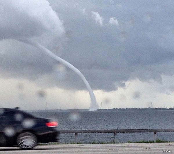 Tampa Waterspout Brings Impressive Photos, Thankfully Not Much Damage